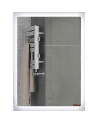 Зеркало Comforty Гиацинт 60 00-00005262 с подсветкой с бесконтактным выключателем