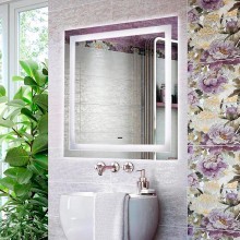 Зеркало Comforty Квадрат 90 00-00005264 с подсветкой с бесконтактным выключателем