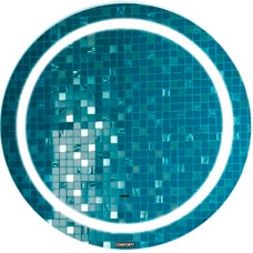 Зеркало Comforty Круг 75 00-00013782 с подсветкой с бесконтактным выключателем