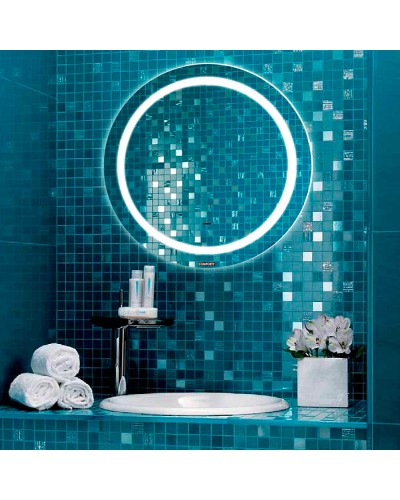 Зеркало Comforty Круг 75 00-00013782 с подсветкой с бесконтактным выключателем