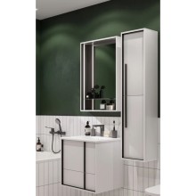 Зеркало 60х85 см белый матовый Акватон Ривьера 1A238902RVX20