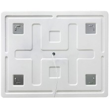 Зеркало BelBagno 100 SPC-GRT-1000-800-LED-TCH-SND с подсветкой с голосовым управлением и подогревом