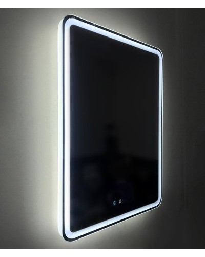 Зеркало BelBagno Marino 100 SPC-MAR-1000-800-LED-TCH-SND с подсветкой с голосовым управлением и подогревом
