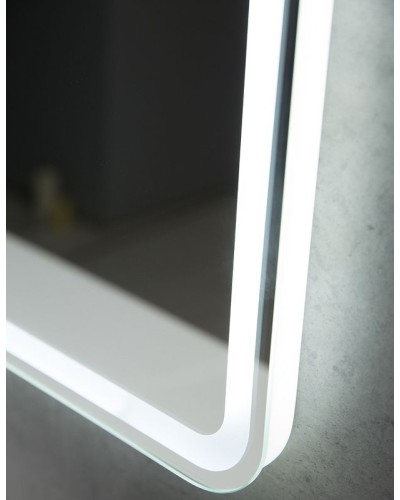 Зеркало BelBagno Marino 100 SPC-MAR-1000-800-LED-TCH-SND с подсветкой с голосовым управлением и подогревом
