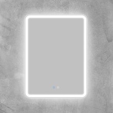 Зеркало BelBagno Marino 60 SPC-MAR-600-800-LED-TCH-SND с подсветкой с голосовым управлением и подогревом