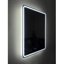 Зеркало BelBagno Marino 60 SPC-MAR-600-800-LED-TCH-SND с подсветкой с голосовым управлением и подогревом