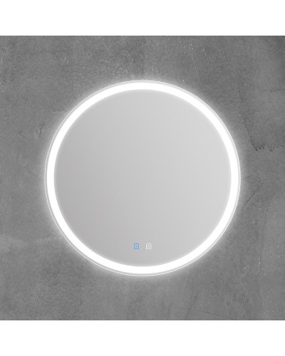 Зеркало BelBagno 70 SPC-RNG-700-LED-TCH-SND с подсветкой с голосовым управлением и подогревом