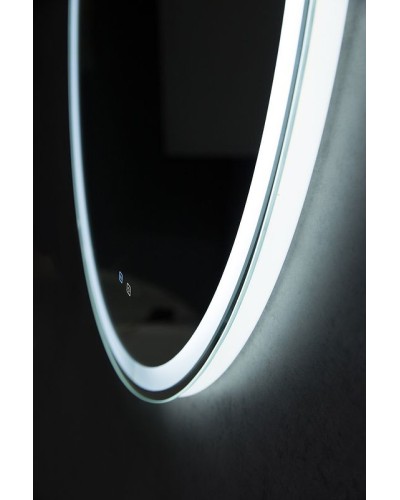 Зеркало BelBagno 70 SPC-RNG-700-LED-TCH-SND с подсветкой с голосовым управлением и подогревом