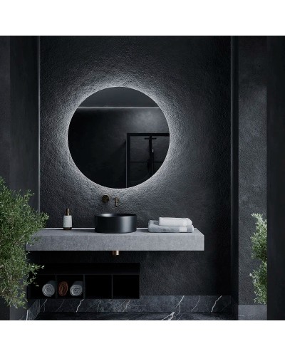 Зеркало Sancos Sfera 100 SF1000 с подсветкой с сенсорным выключателем