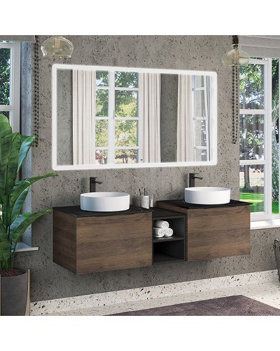 Зеркало Comforty Портленд 150 00-00013794 с подсветкой с бесконтактным выключателем