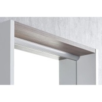 Зеркало 45,9х81,9 см белый глянец/джарра Акватон Бэлла 1A221702BBAZ0