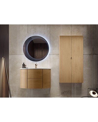 Зеркало Cezares 80 45053 с подсветкой круглое