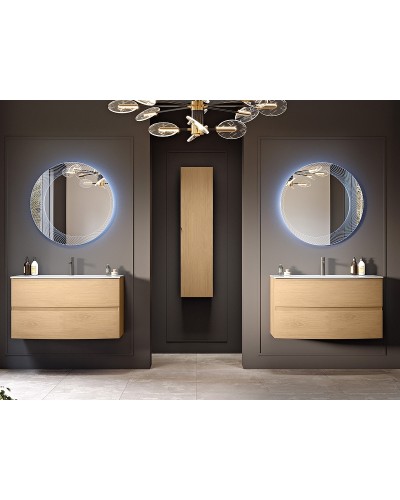 Зеркало Cezares 80 45053 с подсветкой круглое