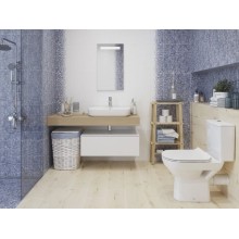 Зеркало 40х70 см Cersanit Base LU-LED010x40-b-Os