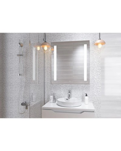 Зеркало 70х80 см Cersanit Base LU-LED020x70-b-Os