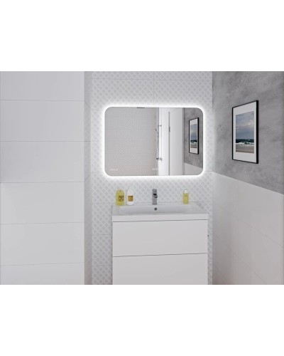Зеркало 100х70 см Cersanit Design Pro LU-LED070x100-p-Os