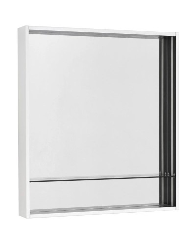 Зеркало 60х85 см белый матовый Акватон Ривьера 1A238902RVX20