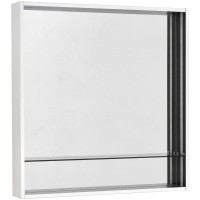 Зеркало 80х85 см белый матовый Акватон Ривьера 1A239102RVX20