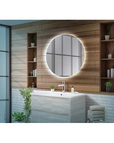 Зеркало с интерьерной подсветкой 700x30мм без выключателя BelBagno SPC-INT-700-LED