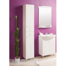 Зеркало 65х86 см белый глянец Акватон Минима 1A000502MN010