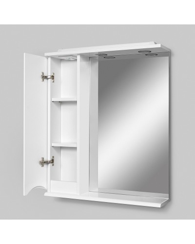 Зеркало со шкафом AM.PM Like 65 L M80MPL0651WG с подсветкой Белый