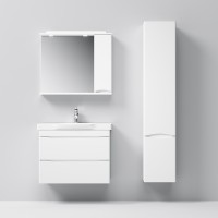 Зеркало со шкафом AM.PM Like 80 R M80MPR0801WG с подсветкой Белый