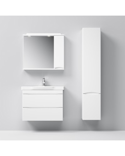 Зеркало со шкафом AM.PM Like 80 R M80MPR0801WG с подсветкой Белый