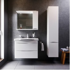 Зеркало со шкафом AM.PM Like 80 R M80MPR0801WG с подсветкой Белый