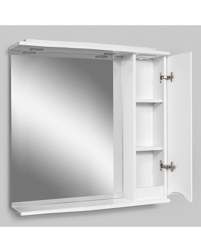 Зеркало со шкафом AM.PM Like 80 R M80MPR0801WG с подсветкой Белый