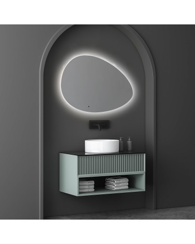 Зеркало Abber Kontur 92 AG6301SC-0.92 с подсветкой с бесконтактным выключателем и диммером