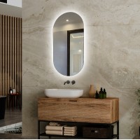 Зеркало Abber Kontur 55 AG6302S с подсветкой с сенсорным выключателем и диммером