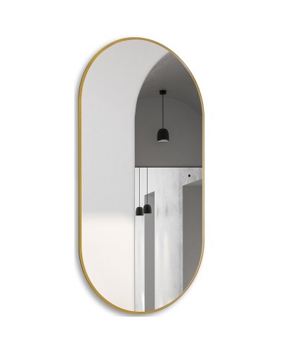 Зеркало Abber Kontur 55 AG6304SCG с подсветкой Золото с бесконтактным выключателем и диммером