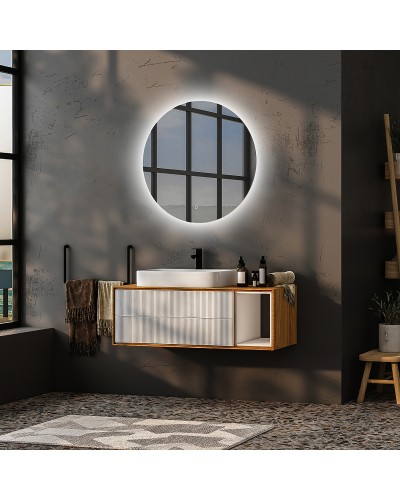 Зеркало Abber Mond 77 AG6202SL-0.77 с подсветкой с сенсорным выключателем и диммером