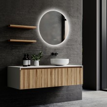 Зеркало Abber Mond 77 AG6203S-0.77 с подсветкой с сенсорным выключателем и диммером