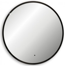 Зеркало Abber Mond 77 AG6204SCB-0.77 с подсветкой Черное с бесконтактным выключателем и диммером