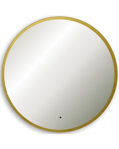 Зеркало Abber Mond 77 AG6204SCG-0.77 с подсветкой Золото с бесконтактным выключателем и диммером