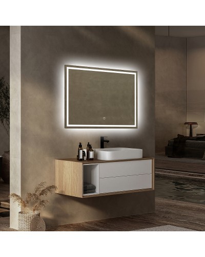 Зеркало Abber See 80 AG6116S с подсветкой с сенсорным выключателем и диммером