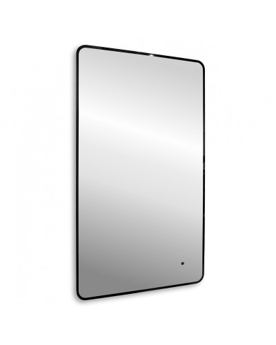 Зеркало Abber See 60 AG6102SCB с подсветкой Черное с бесконтактным выключателем и диммером
