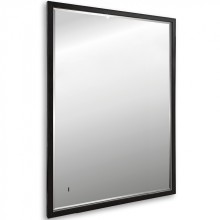 Зеркало Abber See 65 AG6110SC-0.65 с подсветкой Черное с бесконтактным выключателем и диммером