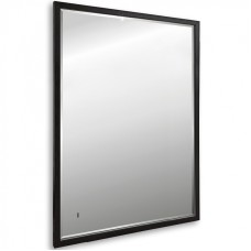 Зеркало Abber See 65 AG6110SC-0.65 с подсветкой Черное с бесконтактным выключателем и диммером