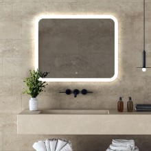 Зеркало Abber See 100 AG6109SL-1.0 с подсветкой с сенсорным выключателем и диммером