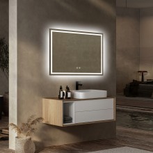 Зеркало Abber See 80 AG6104SP с подсветкой с сенсорным выключателем и диммером