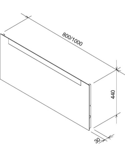 Зеркало Ravak Clear 100 X000000766 с подсветкой с выключателем