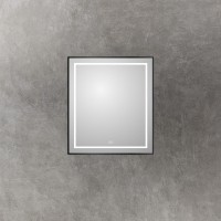 Зеркало в раме с подсветкой сенсорным выкл. и подогревом BelBagno SPC-KRAFT-700-800-LED-TCH-WARM-NERO