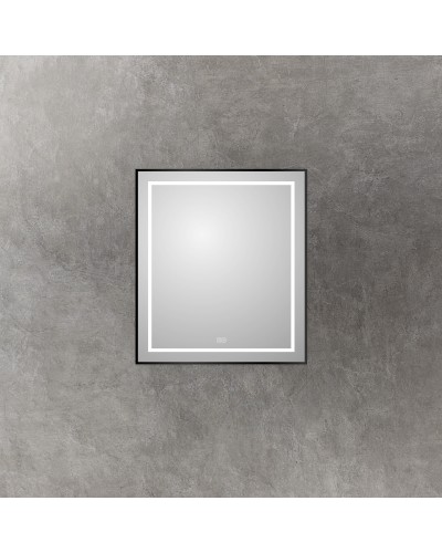 Зеркало в раме с подсветкой сенсорным выкл. и подогревом BelBagno SPC-KRAFT-700-800-LED-TCH-WARM-NERO