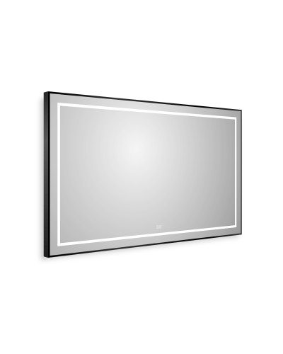 Зеркало в раме с подсветкой сенсорным выкл. и подогревом BelBagno SPC-KRAFT-1400-800-LED-TCH-WARM-NERO