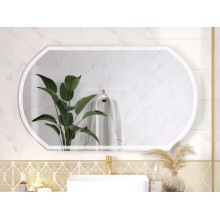 Зеркало 120х70 см Cersanit Design LU-LED090x120-d-Os