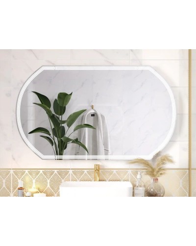 Зеркало 120х70 см Cersanit Design LU-LED090x120-d-Os