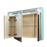 Джулия -105 Шкаф голубой зеркальный