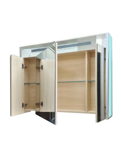 Джулия -105 Шкаф голубой зеркальный